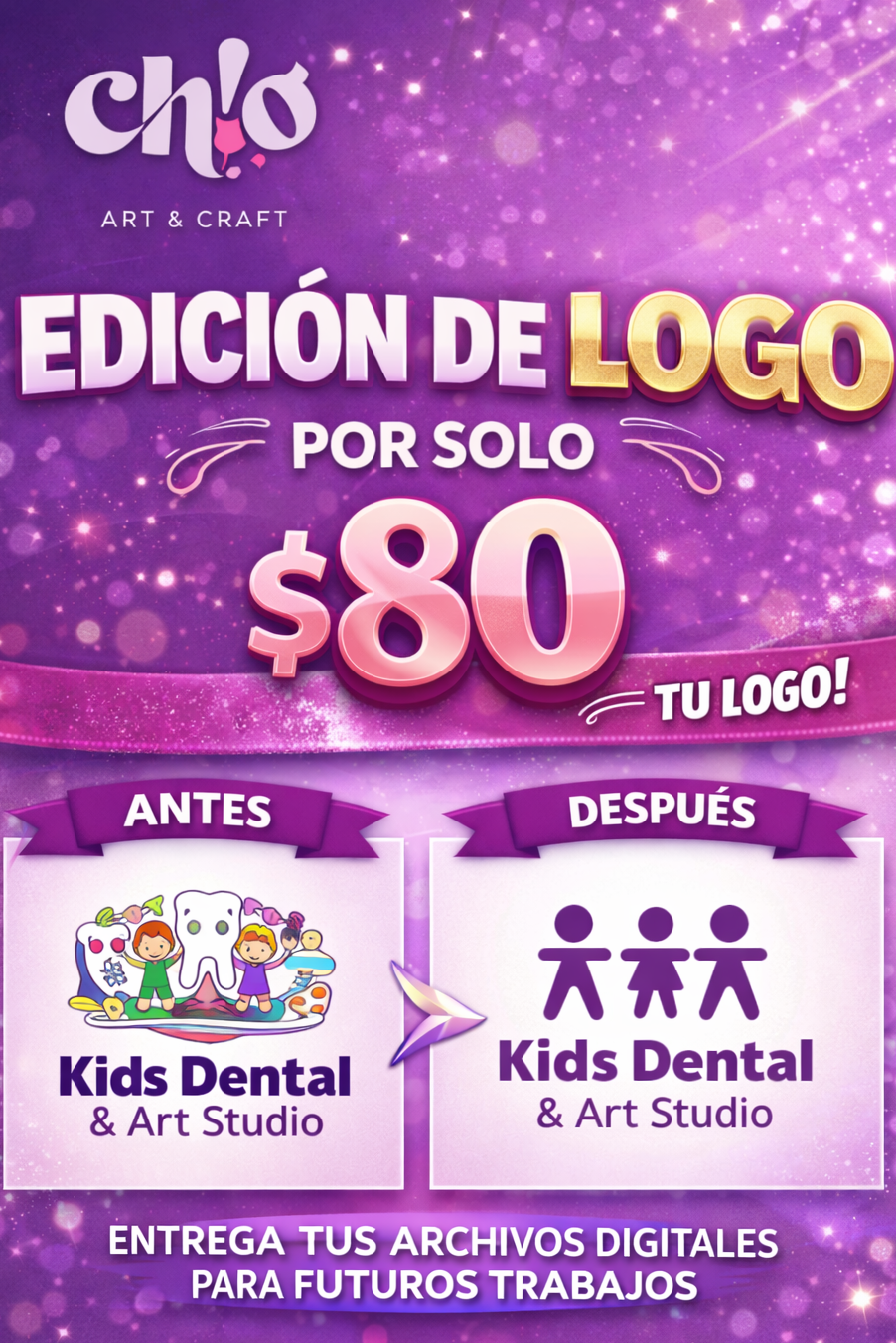 Edicion de Logo- Servicio Digital