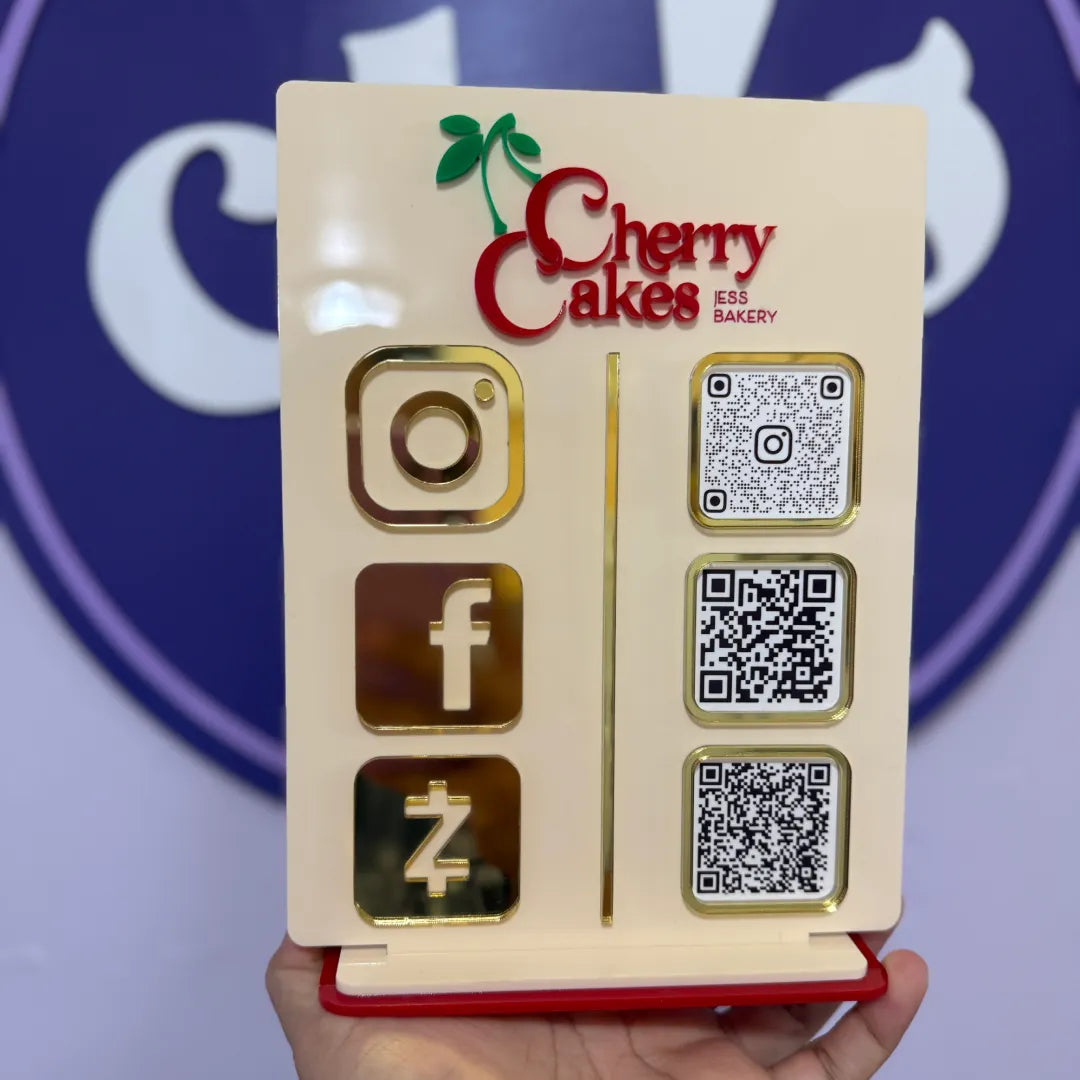 Social Sign con código QR