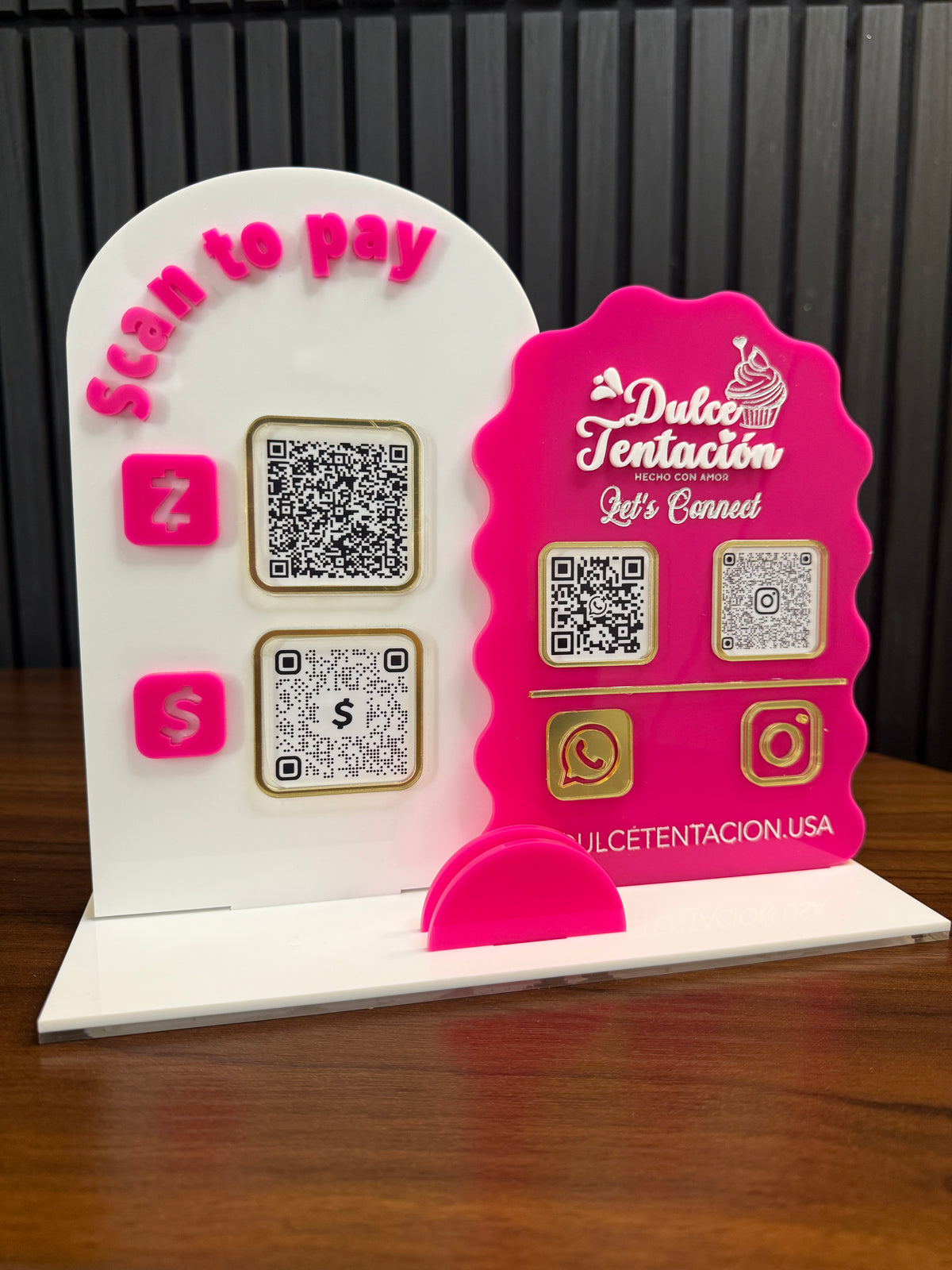 Social Sign con código QR